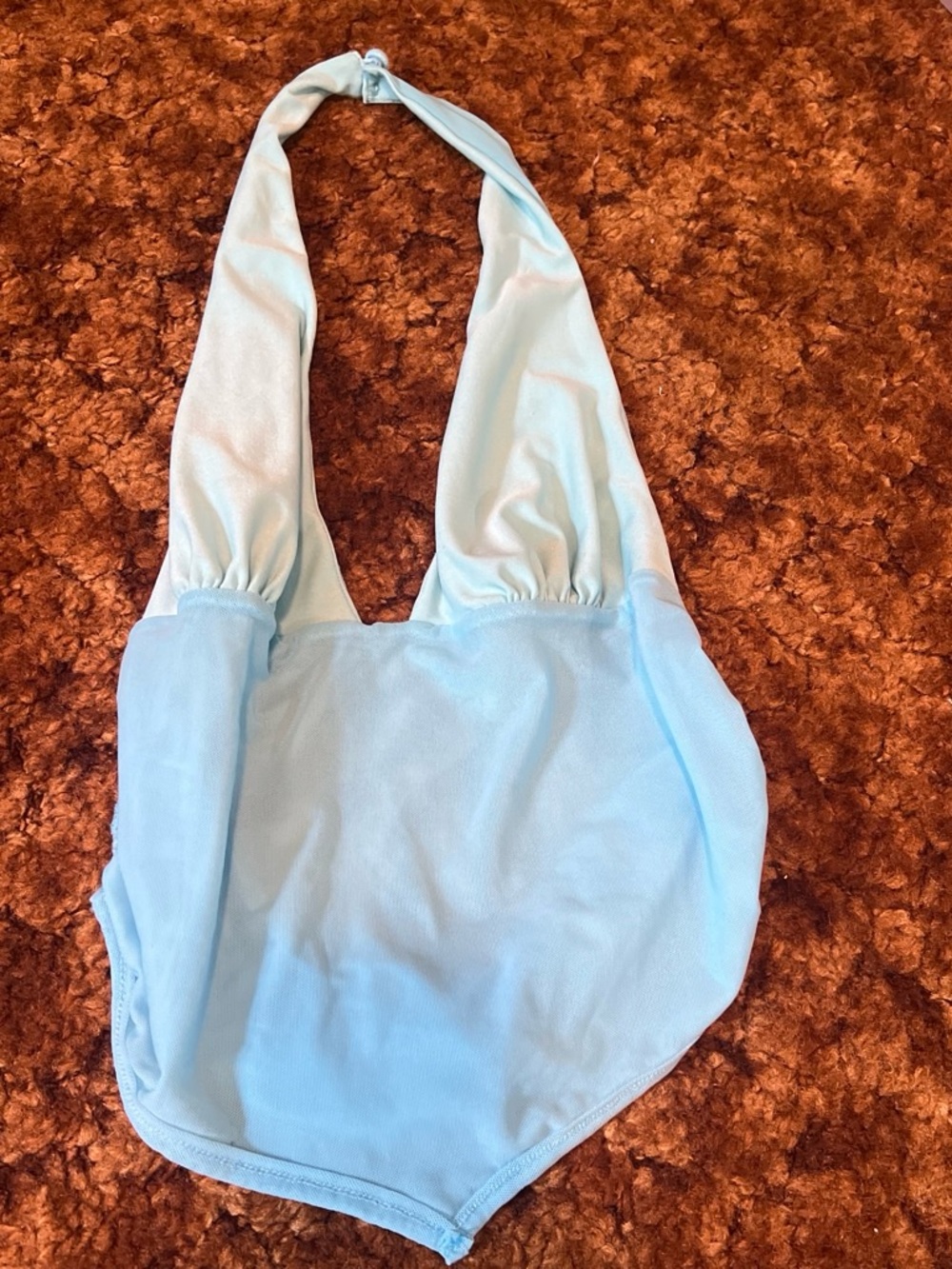 Light Blue Halter top